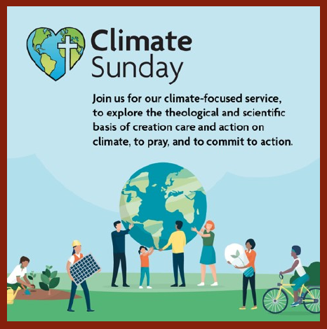 Climate Sunday flyer